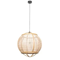 Oosterse hanglamp bruin 58 cm - Pascal