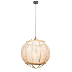 Oosterse hanglamp bruin 58 cm - Pascal