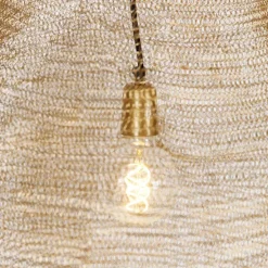 Oosterse hanglamp goud 60 cm - Nidum L