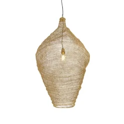 Oosterse hanglamp goud 60 cm - Nidum L