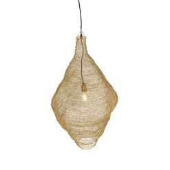 Oosterse hanglamp goud 60 cm - Nidum L