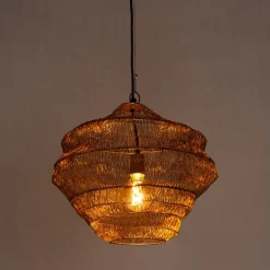 Oosterse hanglamp goud 45 cm x 40 cm - Vadi