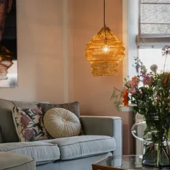 Oosterse hanglamp goud 45 cm x 60 cm - Vadi