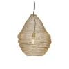 Oosterse hanglamp goud 45 cm - Nidum L