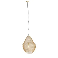 Oosterse hanglamp goud 45 cm - Nidum L