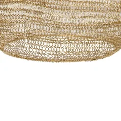 Oosterse hanglamp goud 45 cm - Nidum L