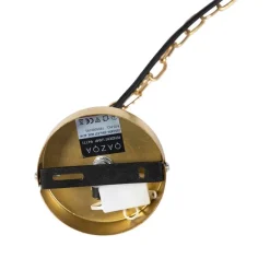 Oosterse hanglamp goud 30 cm - Nidum