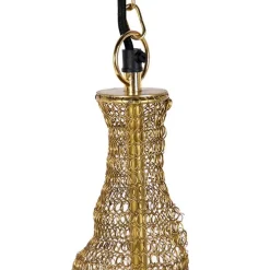 Oosterse hanglamp goud 30 cm - Nidum