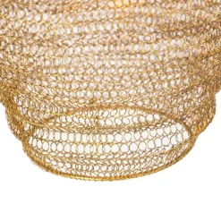 Oosterse hanglamp goud 30 cm - Nidum