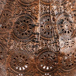 Oosterse hanglamp koper - Billa Dia