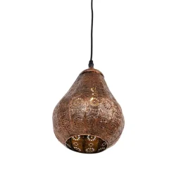 Oosterse hanglamp koper - Billa Dia