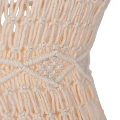 Oosterse hanglamp macramé 50 cm - Leonard