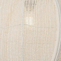 Oosterse hanglamp naturel stof 35 cm - Rob