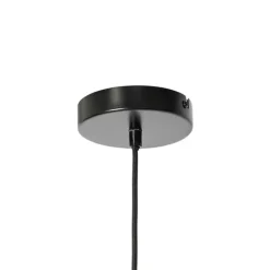 Oosterse hanglamp naturel stof 48 cm - Rob