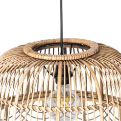 Oosterse hanglamp rotan 49 cm - Michelle