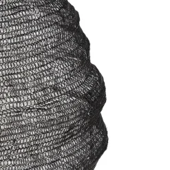 Oosterse hanglamp zwart 45 cm - Nidum L