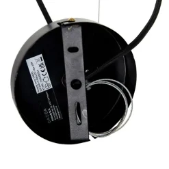 Oosterse hanglamp zwart 45 cm x 40 cm - Vadi