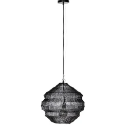 Oosterse hanglamp zwart 45 cm x 40 cm - Vadi