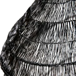 Oosterse hanglamp zwart 45 cm x 40 cm - Vadi