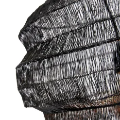 Oosterse hanglamp zwart 45 cm x 40 cm - Vadi