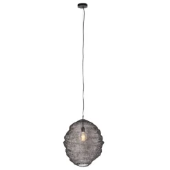 Oosterse hanglamp zwart - Nidum Gran