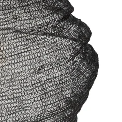 Oosterse hanglamp zwart 60cm - Nidum