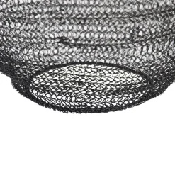 Oosterse hanglamp zwart 60cm - Nidum