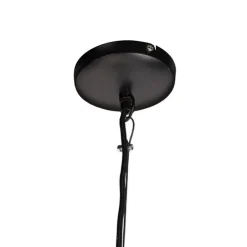 Oosterse hanglamp zwart met goud 60 cm - Radiance
