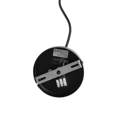 Oosterse hanglamp zwart met goud 60 cm - Japke