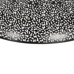 Oosterse hanglamp zwart met goud 60 cm - Japke