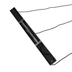 Oosterse hanglamp zwart met naturel bamboe 3-lichts - Pua