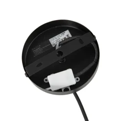 Oosterse hanglamp zwart met zeegras - Canno