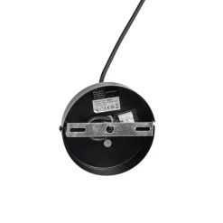 Oosterse hanglamp zwart met goud 28 cm - Japke