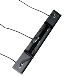 Oosterse hanglamp zwart met bamboe 3-lichts - Rayan