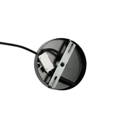 Oosterse hanglamp zwart stof 35 cm - Rob