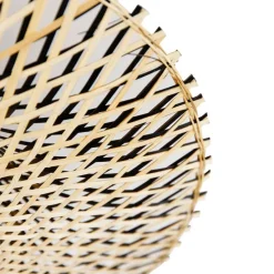 Oosterse plafondlamp bamboe 50 cm - Rina