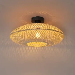 Oosterse plafondlamp bamboe 40 cm - Ostrava