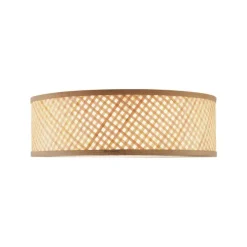 Oosterse plafondlamp bamboe naturel 40cm - Tremmo