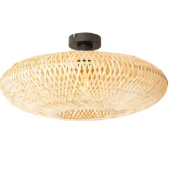 Oosterse plafondlamp bamboe 50 cm - Ostrava
