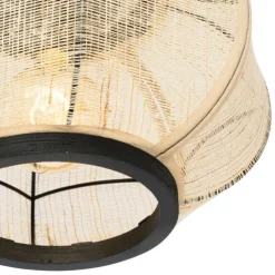 Oosterse plafondlamp bruin - Rob