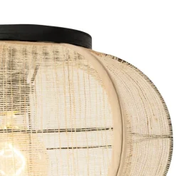 Oosterse plafondlamp bruin - Rob