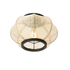 Oosterse plafondlamp bruin - Rob