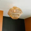 Oosterse plafondlamp goud 45 cm - Vadi