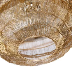 Oosterse plafondlamp goud 45 cm - Vadi