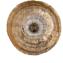 Oosterse plafondlamp goud 45 cm - Vadi