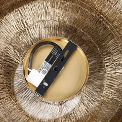 Oosterse plafondlamp goud 45 cm - Vadi