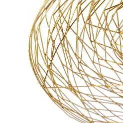 Oosterse plafondlamp goud 40 cm - Glan