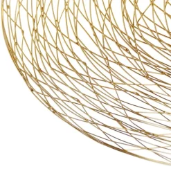 Oosterse plafondlamp goud 60 cm - Glan