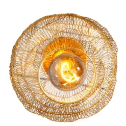 Oosterse plafondlamp goud 25 cm - Vadi
