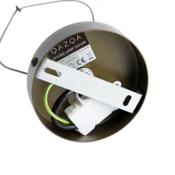 Oosterse plafondlamp goud met lichteffect - Zayn